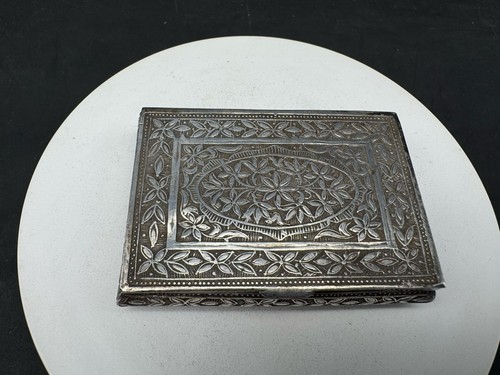 Antique sterling silver - silver, hinged