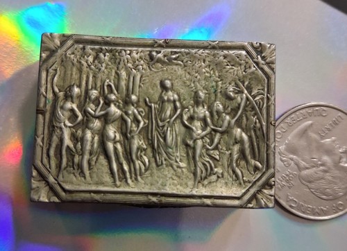 This antique repoussé - an,