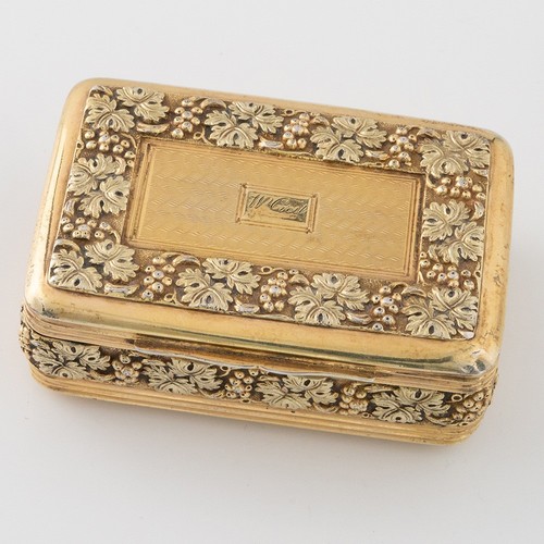 Gilded georgian silver - gilded, snuff