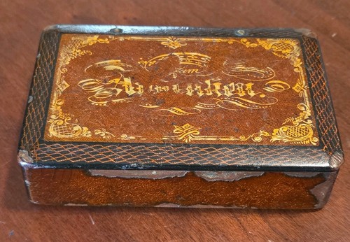 Antique fancy lacquer - antique, snuff