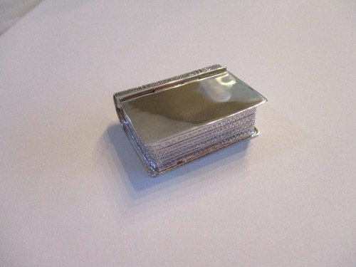 Silver 925 pill box snuff - 925,