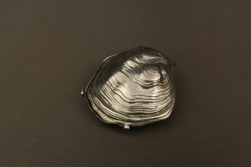 Antique silver plated metal - silver,