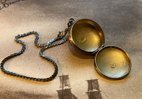 Round sterling silver - round, snuff