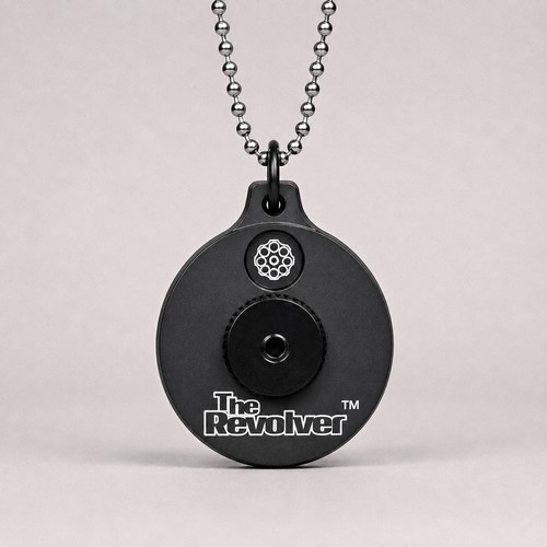 The revolver powdered - the,