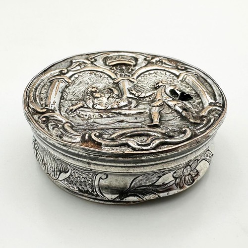 Georgian snuff box - garrick, in