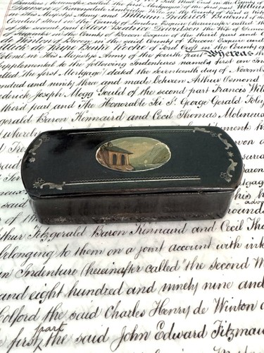 Antique black lacquered - antique,