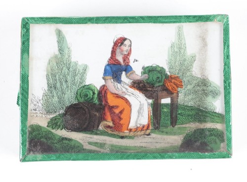 Antique snuff box - antique, reverse
