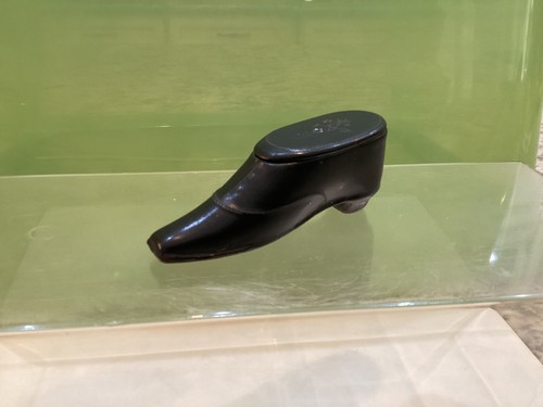 19th century shoe snuff box - century,